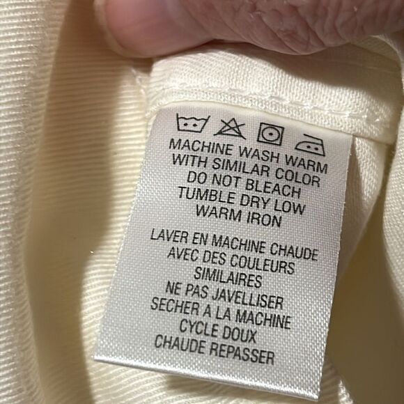 Harley-Davidson Cream Shirt Button Down Soft Twill NWT* VTG Hong Kong - Picture 10 of 10